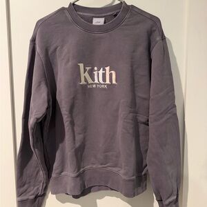Kith Purple Crewneck Sweater